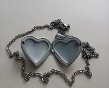 Necklaces Jewelry Keepsake Photo-Frame Can-Be-Opened Romantic Promise Stainless-Steel