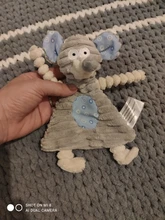 Anillo de papel de perro de juguete con chirrido para perros pequeños Chihuahua Limpieza de dientes de perro juguetes para mascotas accesorios para perros zabawki dla psa