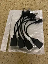 ANPWOO Cable POE pasivo de potencia sobre Ethernet Cable adaptador divisor POE RJ45 inyector de módulo de fuente de alimentación 12 v 48v para IP Cámara