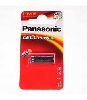 

Pilas Panasonic bateria original Alcalina Especial LR23A 12V blister 5X Unidades