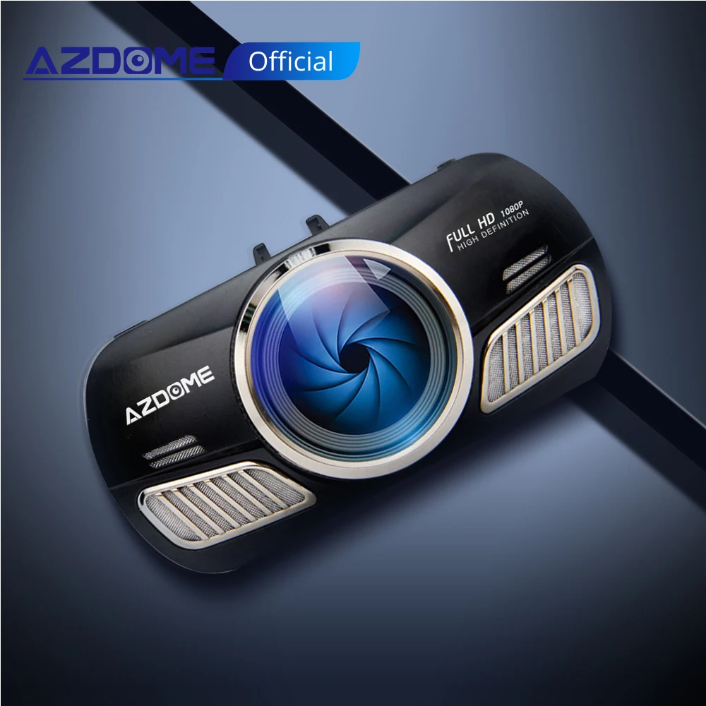 Pаспродажа AZDOME M11 3 дюймов 2.5D ips Экран видеорегистратор с разрешением Full HD1080P автомобиля Камера DVR Двойной объектив Ночное видение 24 часа в сутки для парк...