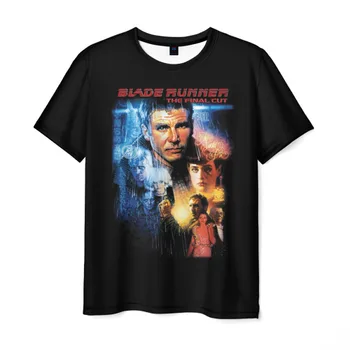 

Men's T-shirt 3D running on the blade