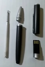 Disk Pen-Drive Memory Flash Photography 10pcs-Free-Logo Metal-Ball-Pen 32GB 64GB 