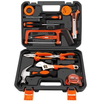 

SATAGOOD Tool kit 13 items Tools Hand tool kit tool for home hand tool home tool tool kit for home Screwdriver set home repair t
