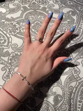 RINHOO de diamantes de imitación Cruz con oración pulseras para las mujeres de moda de la boda pulseras para banquetes y brazaletes de Día de San Valentín