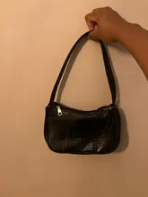 Bolsas de mensajero de hombro Retro con diseño de cocodrilo para mujeres, bolsos Vintage para mujeres, bolsos casuales de hombro sólido, nuevo bolso cruzado