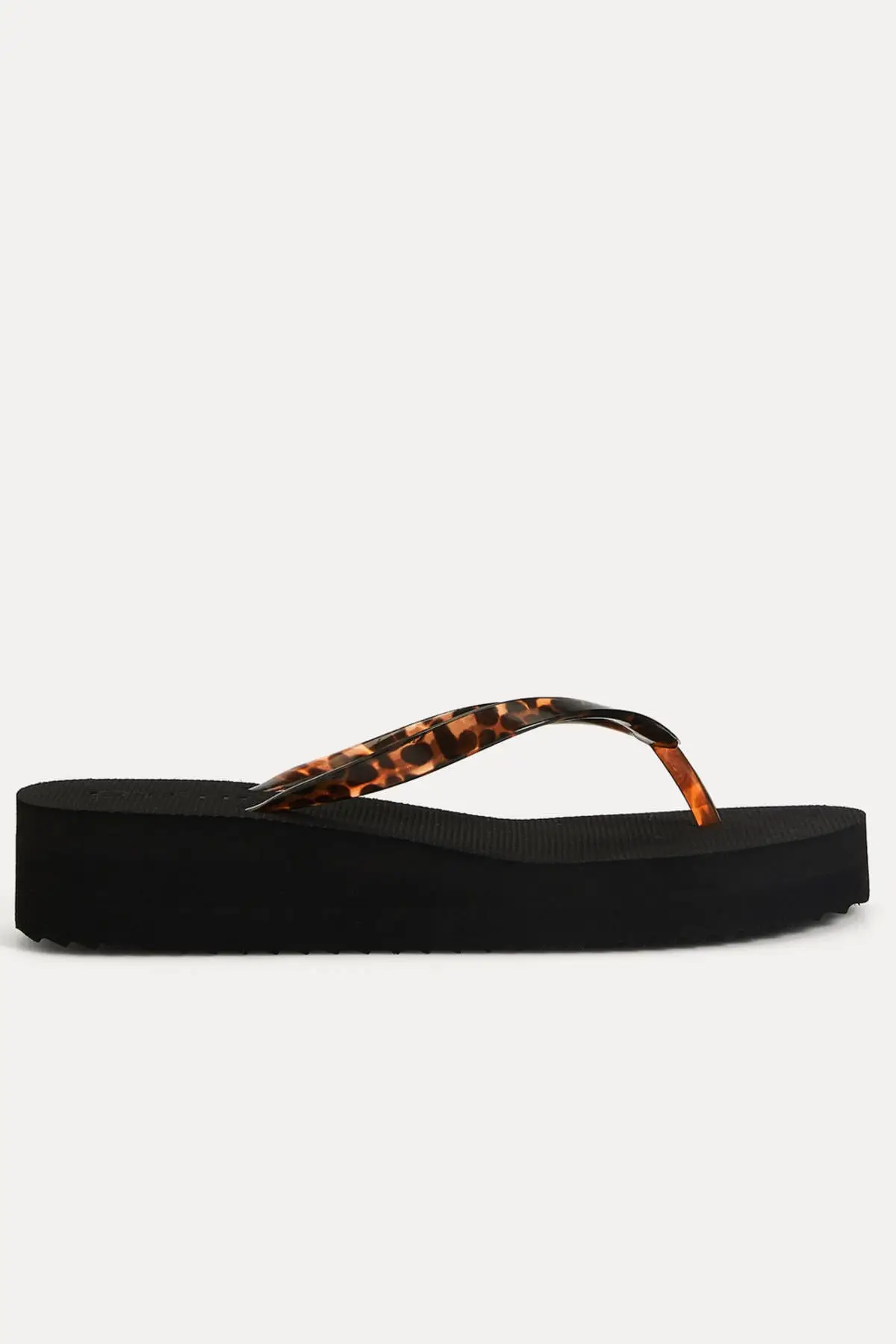 Zapatillas de playa Oysho para mujer, estampadas en negro, 36 41, hechas en  Turquía 11303680|Zapatillas| - AliExpress