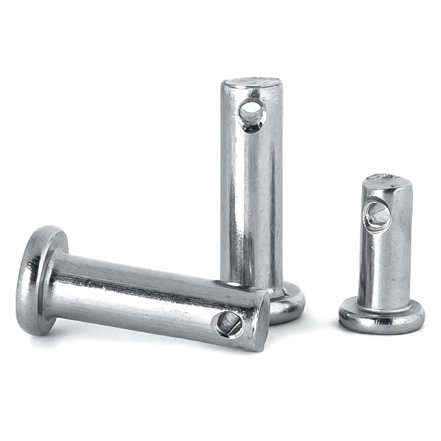 Clevis Pin Assortment Fishing Clevis Uxcell Single Hole Clevis Pins 5mm X 35mm Flat Head 304 Stainless Steel Link Hinge Pin 4Pcs Clevis Pin 3 Scaffold Pins