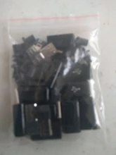 Male Plug Connectors-Charger Usb-Tail-Charging-Socket Micro-Usb Black 5PIN Welding-Type
