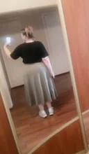 M-6XL-Falda larga con volantes para mujer, Falda larga con lazo y cintura alta, informal, elegante, de talla grande, para oficina, primavera y verano