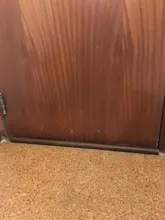 Tira de sellado inferior de Puerta Flexible, 96cm, sellador, burlete, bloqueador de polvo, Protector