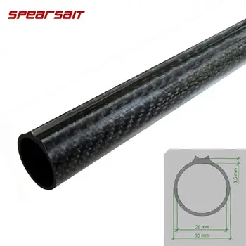 

Tubo de carbono 100% SPEARSAIT con guía integral para pesca submarina