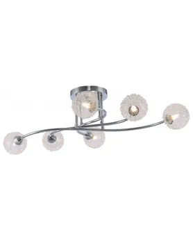 

Ceiling lamp. PLAFON. LIGHT CEILING SPOTLIGHT. Metal. CHROME COLOR. LIGHT G9 Ref. 8846/6 CR