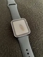 Protector de pantalla de cristal + cubierta para Apple Watch, 44mm, 40mm, iWatch, 42mm, 38mm, accesorios para Apple watch series 6 5 4 3 2