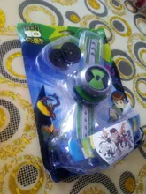 Juguetes De Omnitrix para niños, proyector, relojes para estudiantes, proyector, regalos de Navidad y cumpleaños, gran oferta, Bening 10