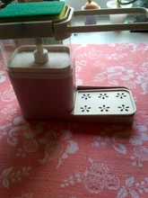 Soap-Dispenser Dish-Towel Storage-Holder Sponge-Pump Kitchen with Wipe Arrangement-Rack