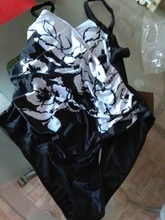 Bañador de una pieza con realce para mujer, traje de baño Sexy de talla grande, de cuerpo cerrado, para piscina y playa