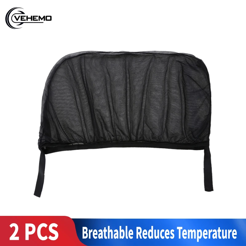 

2Pcs M/L/XL Size Car Window Cover Sunshade Curtain UV Protection Shield Window Protector Window Universal Car Accessories