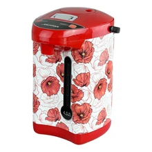 Термопот АКСИНЬЯ КС-1801 Маки(Объем 4,5 л, индикатор температуры, поддержание температуры, мощность 800 Вт