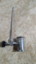 Flow-Control Needle-Valve Right-Angle-Needle Adjustable 3/8inch Hard-Tube Off-Crane 12mm