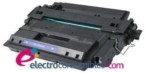 

COMPATIBLE HP CE255X toner replacement. Black 12.500 pages. High quality product, guaranteed.
