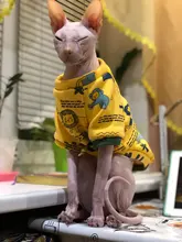 Cartoon Cat Hoodie Sweater Autumn Winter Pet Cat Clothes for Cats Katten Kedi Pullovers