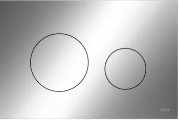 

Plastic sink for toilet teceloop, Chrome glossy