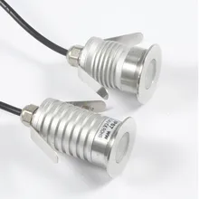 

Spotlight Sauna Stair Mini Stainless Steel IP67 IP68 1W 3W CREE 12V 24V LED Downlight Outdoor Garden Pool Buried Spot Lighting