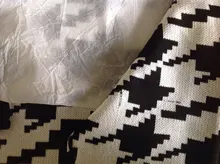 White Sweater Turtleneck Long Pullover Simplee Knitted Houndstooth Black Women Warm Fashion