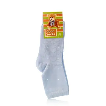 

Knitted socks good socks for children, light gray p.18