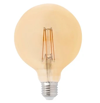 

LED bulb vintage globe 125mm 4W 400Lm Amber