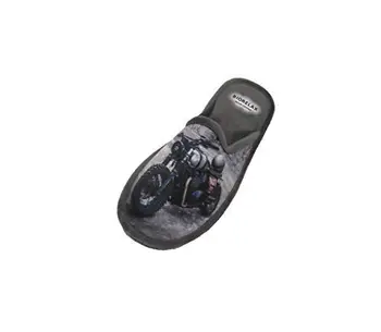 

Slipper for home/Biorelax/Men/Motorcycle Drawing