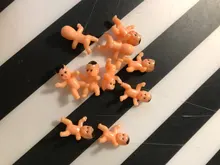 Mini juguetes de plástico para niños, de alta calidad, de 1 pulgada, 10/20/60 Uds.