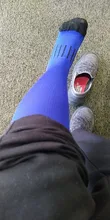 Calcetines de compresión Nylon médico enfermería medias aptas para deportes negro calcetines de compresión para Anti fatiga médico, venas varicosas