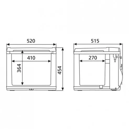 Dometic CK40D Hybrid Coolbox, Electric Cool Boxes