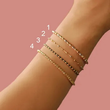 

Imported Gold Bracelet 05-450-MBLK8649 (4 Number)