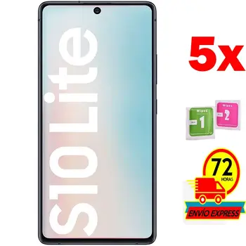 5x スクリーンプロテクター強化ガラスのためのサムスンギャラクシー S10 lite generico 画面全体が「情報