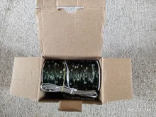 Led-String-Lights Green-Cable Tree Holiday-Decorration Christmas Outdoor Waterproof 100m