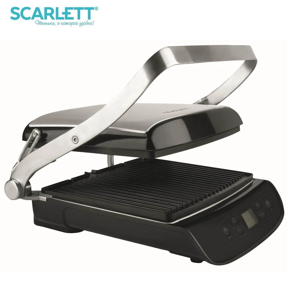 Электрический гриль Scarlett SC-EG350E05 2000 Вт