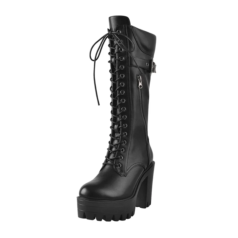 Punk Zipper Boots - AliExpress Shoes