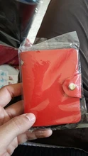 Funda de cuero PU para tarjetas de crédito para hombre y mujer, tarjetero de 24 Bits, cartera para tarjetas y documentos de identidad, H088