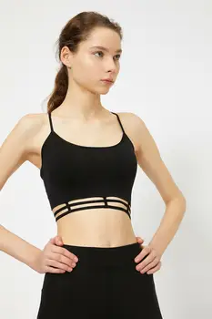 

Koton Women Black Sports Bra 0 YAK32080YK