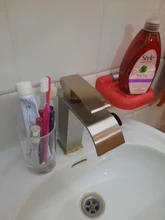 Faucet-Waterfall Vanity-Sink Washing-Taps Cold-Basin Chrome Bathroom Brass Rozin Single-Lever