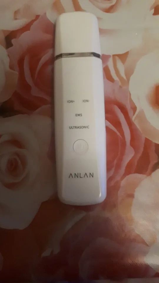 Отзыв о товаре ANLAN Ультразвуковой скрабер скруббер, ионная лопатка для чистки лица, пилинг, лифтинг для лица, удаление угрей, терапия красным светом для удаления черных точек blackhead remover узи чистка ультразвуковая чистка лица от пользователя D***d