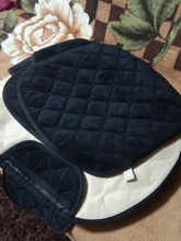 Short Seat-Cushion Plush-Chair Non-Slip Winter Rear/full-Set Mat Pad