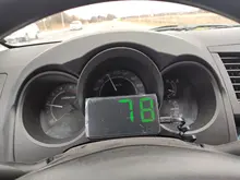 Vjoy velocímetro GPS 4,5 C80 velocidad del odómetro kilometraje HUD Digital alarma de velocidad MPH KMH altitud pantalla proyector 3 C60s