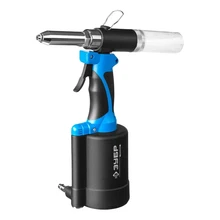 Заклепочник ЗУБР 31287-48(Стандартный заклепочник, 4 сменные насадки, фиксирующая скоба