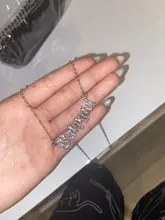 Lost Lady-collar de circonita para mujeres, collares colgantes para mujeres, cadena de fuente inglesa antigua, regalo de novia, joyería al por mayor