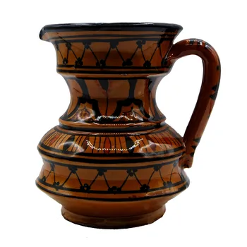 

Jug ceramic terracotta wine water Moroccan hand painted 3107190900