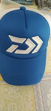 Gorra Daiwa con visera para hombre, gorro de sol con visera de malla transpirable, ajustable, con bordado, 2020